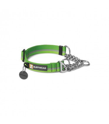 Ruffwear Chain Reaction Dog Collar - Medium Meadow Green