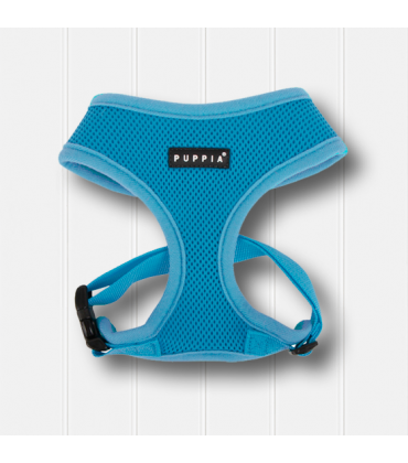 Puppia Soft Air-Mesh Dog Harness Sky Blue XL