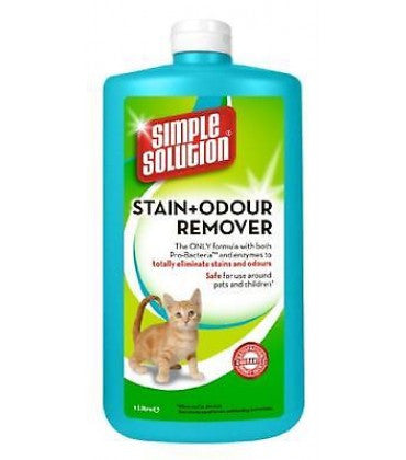 Bramton Simple Solution Stain & Odour Remover for Cats 1000 ml