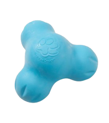 West Paw Design Zogoflex Tux Dog Toy Large Aqua Blue