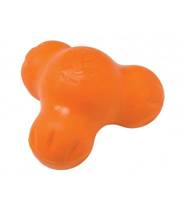 West Paw Design Zogoflex Tux Dog Toy Large Tangarine Orange