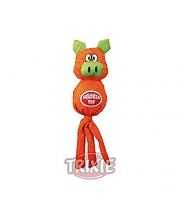 Trixie Pig with Squeaker Ball Dog Toy