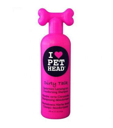 PetHead Dirty Talk Deodorizing Pet Shampoo-475 ml