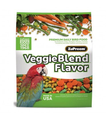 Zupreem Veggie Bird Food Blend