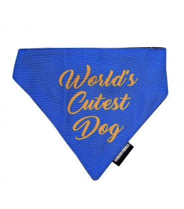 HUFT World's Cutest Dog Bandana - Medium