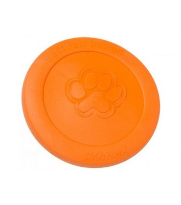 West Paw Zogoflex Zisc Frisbee Large Orange