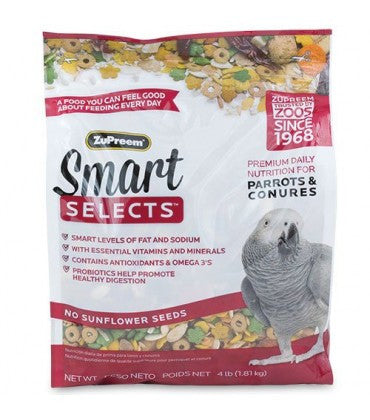 Zupreem Smart Select P & C Bird Food